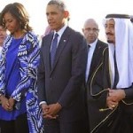 Michelle Breaks Saudi Arabia’s Dress Code?