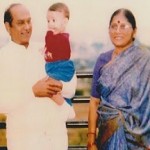 Rare Gold: Young Akhil with ANR Couple