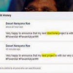 Dasari’s shocking FB update on Pawan Movie