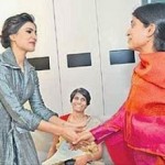 Shocker: Samantha joined hands with YS Bharathi!