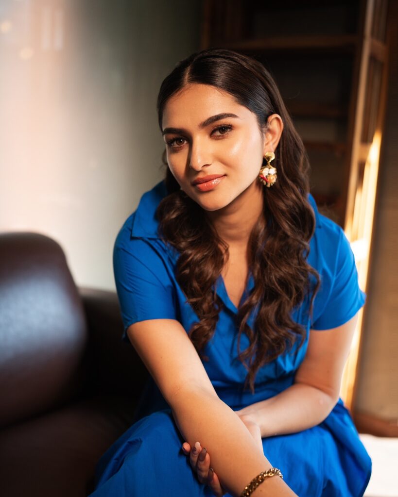 Kayadu Lohar Slays in Blue