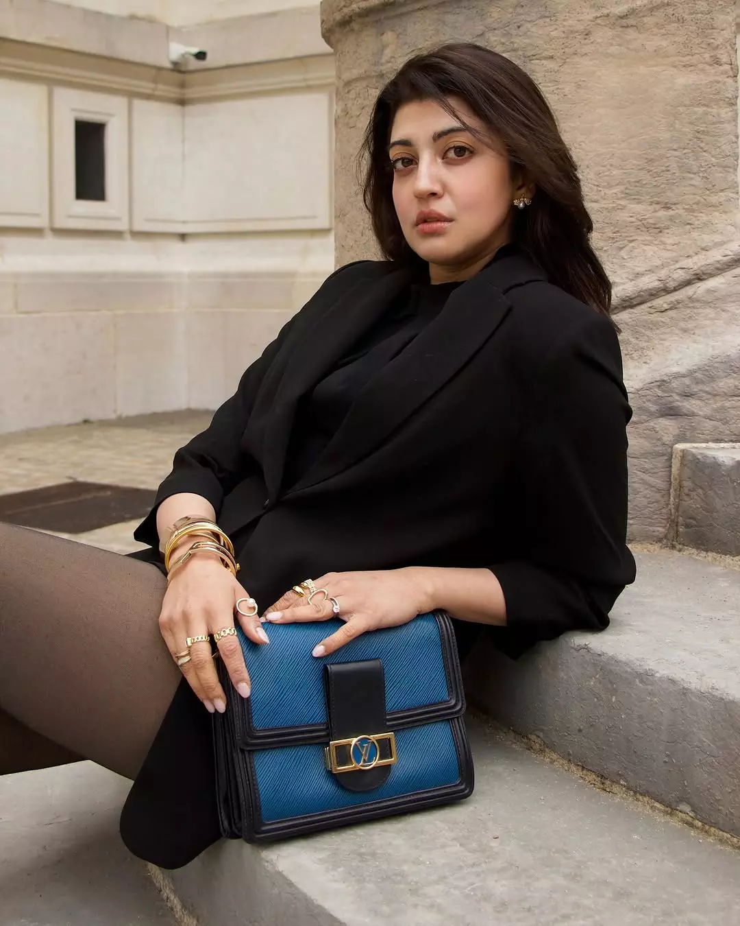 Pranita Subhash Elegant in Black