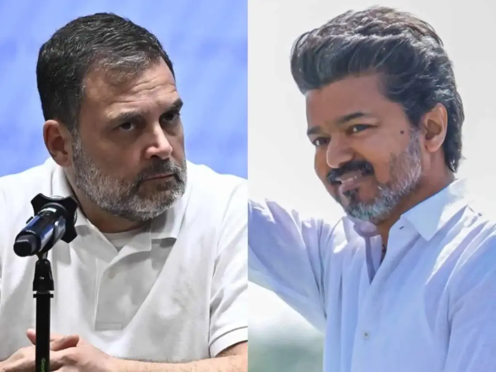 Rahul Gandhi Backs Vijay’s Jana Nayagan, Alliance Buzz Grows in TN Politics