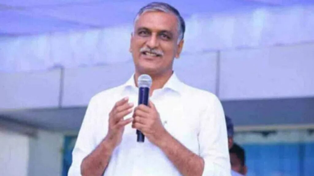 T Harish Rao Appears Before SIT in Phone Tapping Case