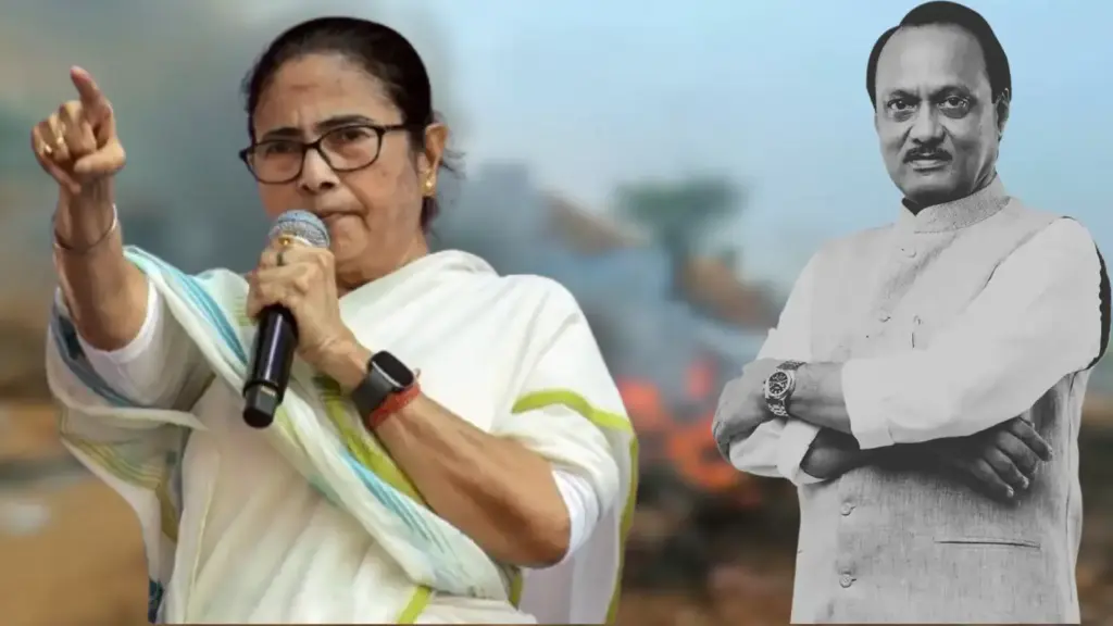 Mamata Alleges Political Conspiracy in Ajit Pawar’s Plane Crash