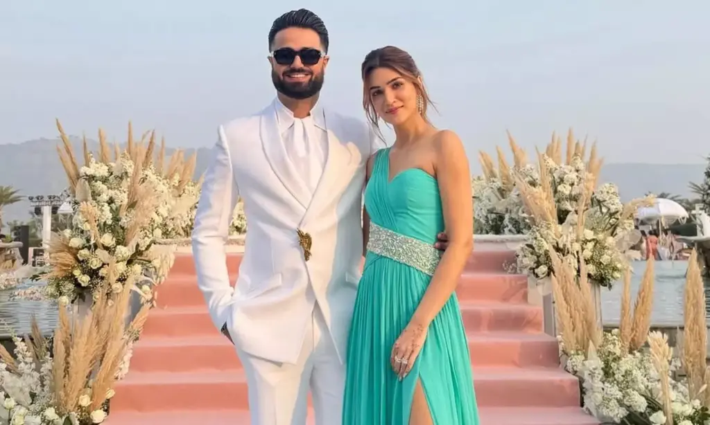 Kriti Sanon and Kabir Bahia Spark Rumours at Nupur Sanon’s Wedding