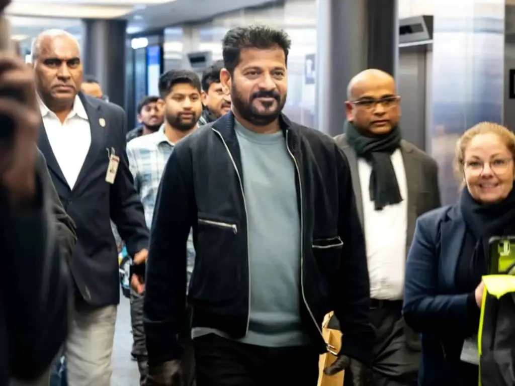 Revanth Reddy Arrives at Davos for WEF 2026