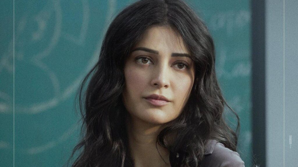 Shruti Haasan’s First Look from Aakasamlo Oka Tara Revealed