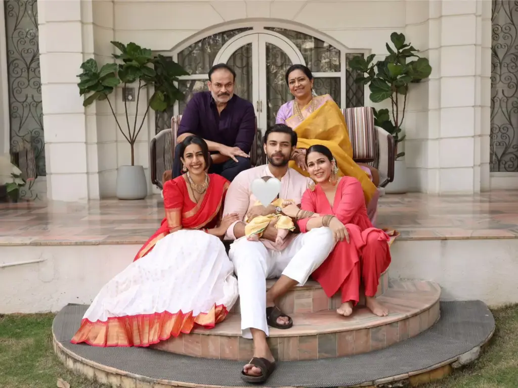 Varun Tej Celebrates Son Vaayuv’s First Sankranti with Family