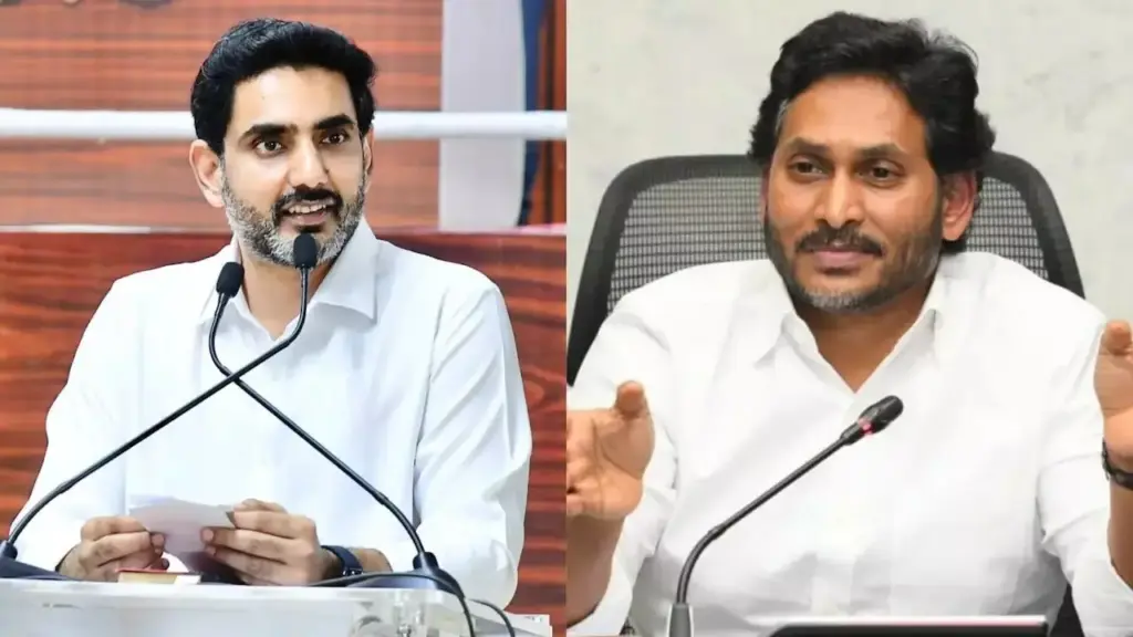 YS Jagan Slams Nara Lokesh Over Cricket Matches; Lokesh Fires Back