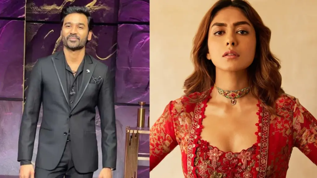 Mrunal Thakur–Dhanush Dating Buzz Grows Amid Shy Reaction