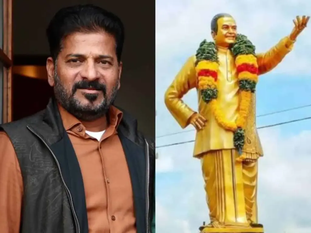 Revanth Reddy Reaffirms Promise of NTR Statue in Ameerpet