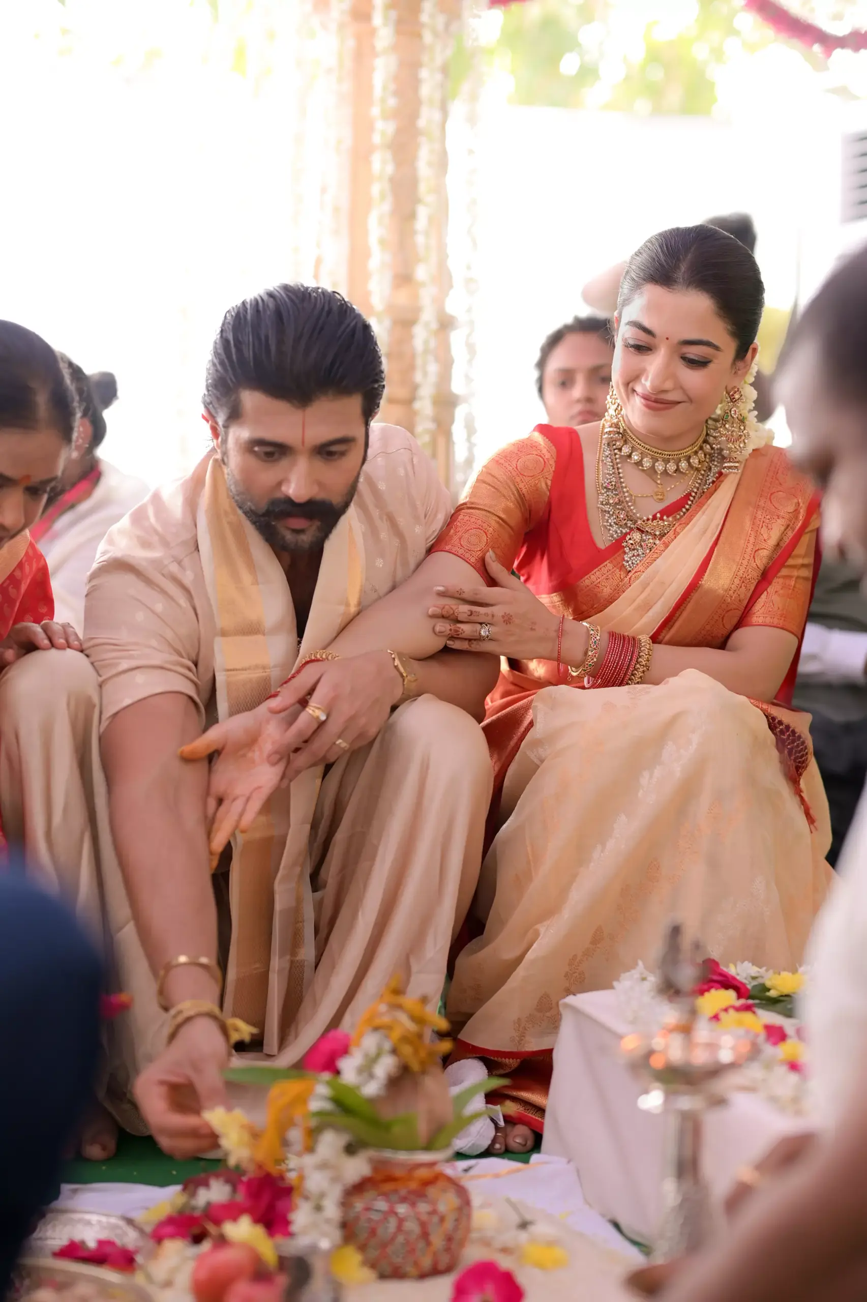 Vijay Deverakonda and Rashmika Mandanna