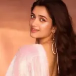 Bhagyashri Borse Stuns in White Dress Ahead of Lenin Release