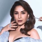 Madhuri Dixit Stuns in Elegant Black Gown Photoshoot