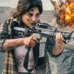 Samyuktha’s Intense Look in The Black Gold Revealed