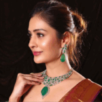 Payal Rajput Stuns in Saree at Teach for Change Event