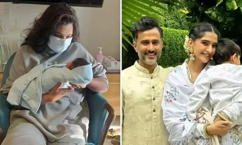 Rhea Kapoor Shares Heartwarming First Glimpse of Sonam Kapoor’s Newborn Son