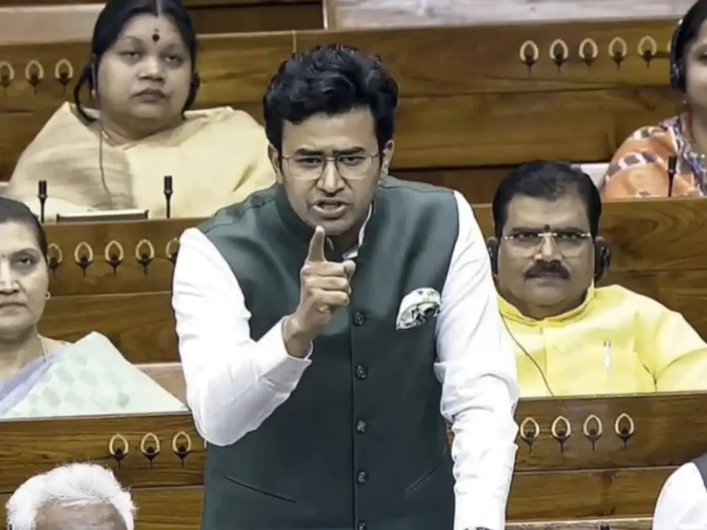 Tejasvi Surya Remarks on AP–Telangana Bifurcation Spark Row