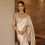 Malavika Mohanan Stuns in Regal Saree Look