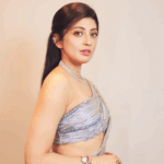 Pranitha Shines in Elegant Lilac Saree