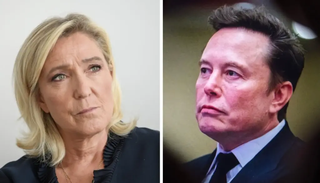 Elon Musk Backs Marine Le Pen’s French Presidential Bid